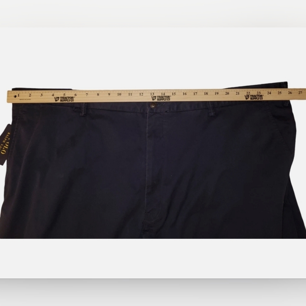 Polo Ralph Lauren Shorts Mens 52B Chino 9" Stretch Classic Fit Navy Blue NEW - Picture 5 of 8